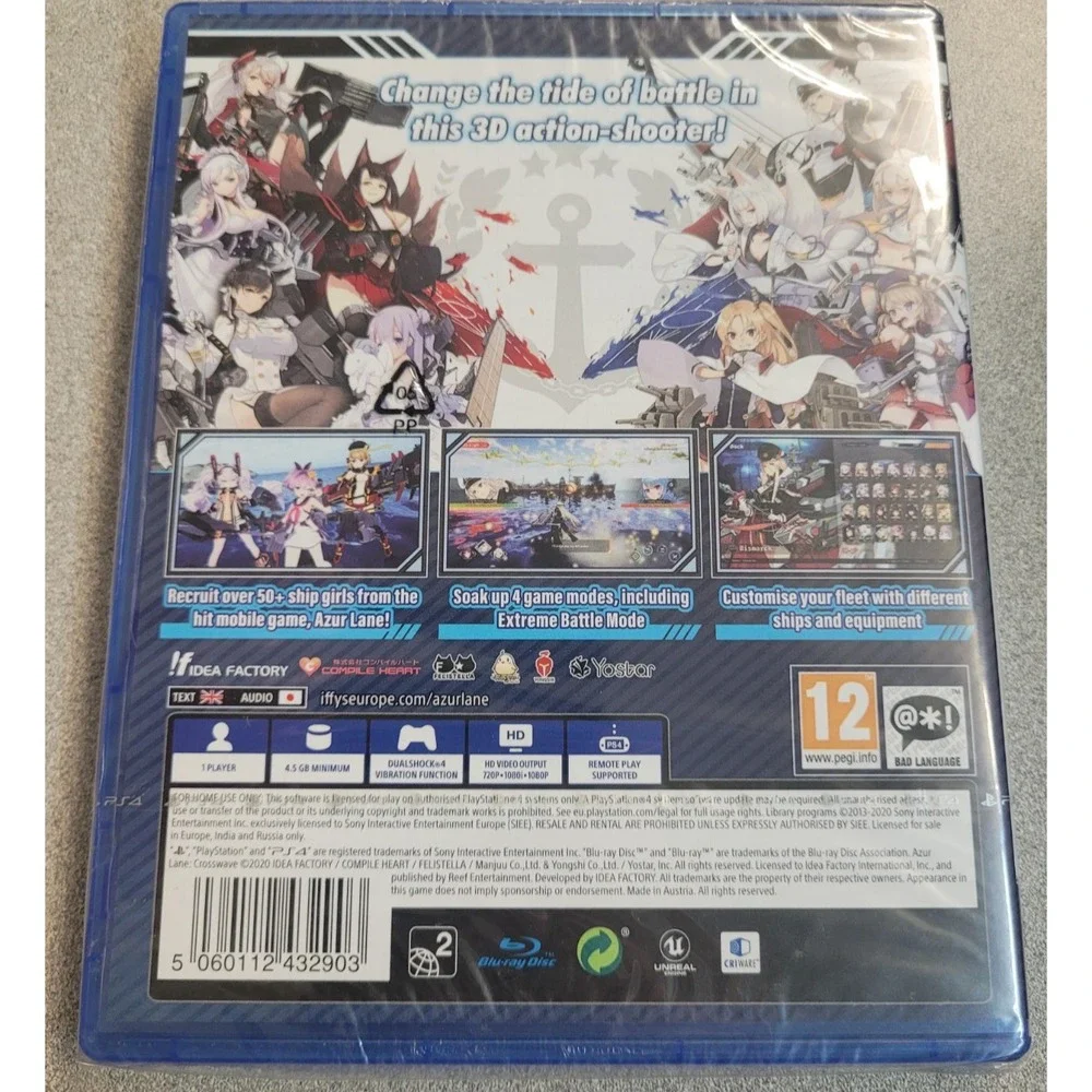 Azur Lane Crosswave Commanders Calendar Edition PS4 (UK IMPORT)